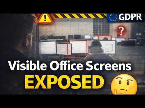 Visible Office Screens EXPOSED UK GDPR Challenge at Carter Jonas 🖥️📧⚖️🔍🚨