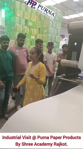 Industrial Visit #2025 #knowledge #news #printing #shortsfeed #ppp #rajkot #stationery #visit #live