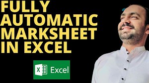 1.3K views · 87 reactions | How to Create Mark Sheet in MS Excel || Fully Automatic Marksheet In Microsoft Excel #marksheet #msexceltips #msexceltricks #msexcelformulas #msexceltraining #msexceltraining #advancedmsexcel #msexcelhacks | Trick and click | Facebook