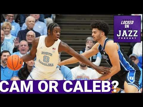 SAFE VS SUPERSTAR? Cam Boozer or Caleb Wilson at 3! Franchise Player Upside for Utah Jazz.