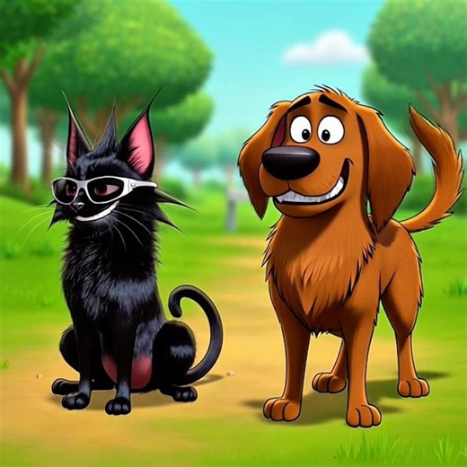 Cat And Dog: the mystery Tunnel Adventure #catvideos #shorts