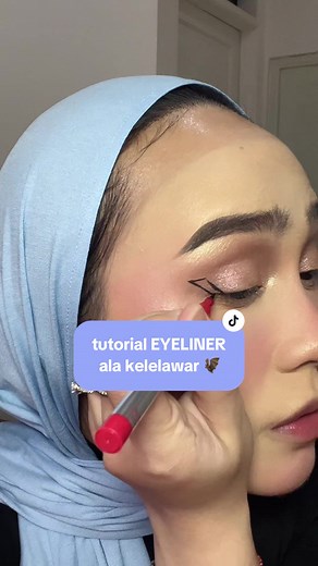 Tutorial Eyeliner Ala Kelelawar 🦇
