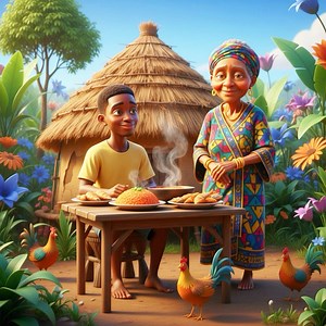 3.2K reactions · 27 shares | Nobody who eats at my grandmother’s place last for seven days | JC STORY TIME | Facebook