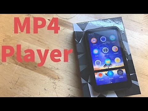 Unboxing & Review Of A New MP3/MP4 Player - Luoran M4!