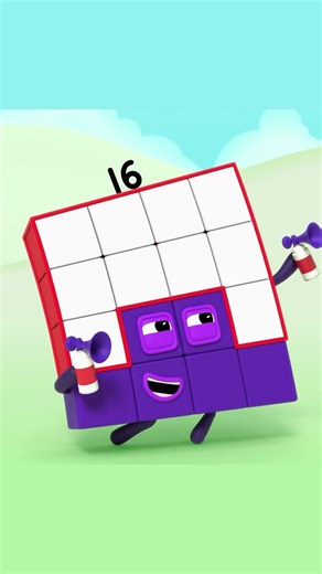 You Grow Girl! - Spring Motivation with Sixteen | Learn to Count for Kids | Numberblocks