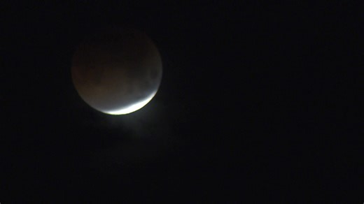 A total lunar eclipse passed through Western New York early Tuesday morning, with the Earth showing its shadow on the moon. | News 4 WIVB Buffalo