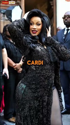 Cardi B’s Fashion Slip That Shook the Whole Runway 🤔