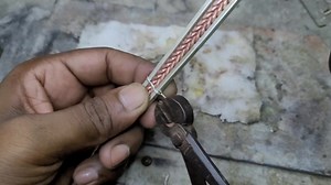 Twisted silver and copper cuff bracelet ! How to make copper & silver bracelet ! Handmade jewellery | Swapan Goldsmith