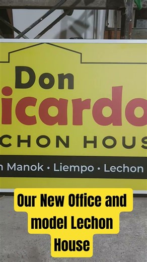 Training room and model Lechon House #donricardoslechonhouse #LechonManokBusiness #fooddaddyTv
