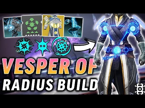 This INSANE Vesper of Radius Arc Build Destroys in PvE! [Destiny 2 Warlock Build]