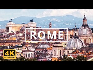 Rome, Italy 🇮🇹 | 4K Drone Footage