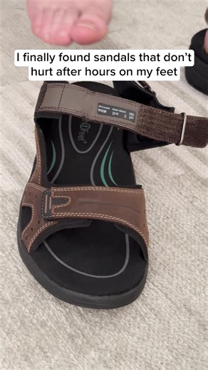 “These are the only sandals that make my feet feel better than wearing no shoes. I walk daily & I never have to take these sandals off until I go to sleep. I'll be buying a third pair soon.” -- Tony N. ✅ Innovative ORTHO-CUSHION™ Pain Relief Technology ✅ Recommended Shoes by Podiatrists ✅ FREE Shipping & Returns ✅ Sale - Limited Time Offer! | Orthofeet