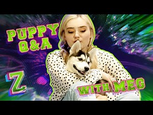 Meg Donnelly Puppy Q&A Challenge! 🐶 | ZOMBIES 2 | ‪@disneychannelmusic‬