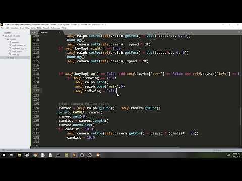 Python 3D Game Development (Panda3D Game Engine EP.5) - Coding #1