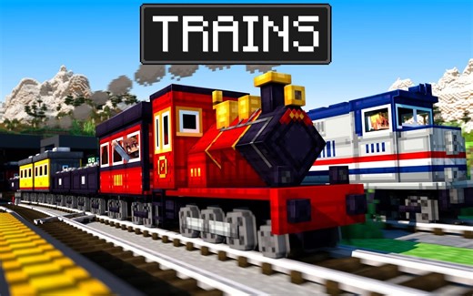 [Add-On汉化包]火车附加包-市场汉化包免费下载-Minecraft Marketplace Trains Add-On