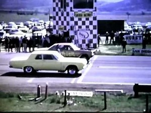 Vintage 1960's AHRA Drag Races-Ramona Drag Strip-SanDiego