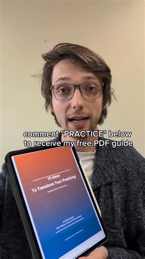 🎻 Feeling stuck in the practice room? Here are 10 proven ideas that will completely transform the way you practice. From focus hacks to creative strategies, these tips will help you get more done in less time — and actually enjoy the process. ✨ I just created a FREE PDF: 10 Ideas to Transform Your Practicing 👉🏼 Comment PRACTICE below and I’ll DM it to you! Which practice idea has helped you the most so far — slow practice, recording yourself, or something else? Drop it in the comments ⬇️ #vio
