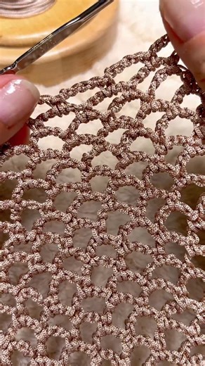 Noma crochet on Instagram: "The Easiest Mesh Stitch You’ll Ever Learn (30s Tutorial) Quick 30-second tutorial: This is the easiest mesh stitch — chain 5, single crochet in the space, repeat. Super airy, clean, and perfect for bags, summer tops, market totes, and beach projects. If you like fast and simple crochet hacks, tell me and I’ll make more! 💛🧶 Like & subscribe to support my crochet library! #crochet #crochettutorial #crochetstitch #meshstitch #easystitch #crochetforbeginners #crochettip