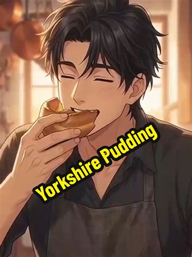 Golden, crispy, fluffy perfection 🤎 Dish: Yorkshire Pudding with Gravy 🥣 #desserts #pudding #yorkshire #asmr #UK