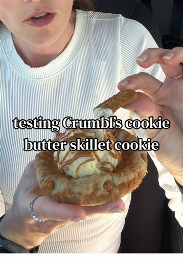 Crumbl Cookie Butter Skillet Cookie Review
