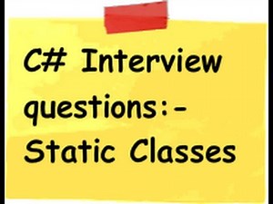 c# interview questions:-Prove that only 1 instance of the object is created for static classes?