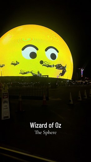 Wizard of Oz at The Sphere ❤️ Amazing experience - must do when in vegas ❤️ #thesphere #lasvegas #wizardofoz #experinces #thingstodovegas