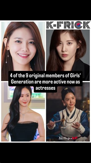 Who among the Girls' Generation members are now. active as #kdrama actresses?