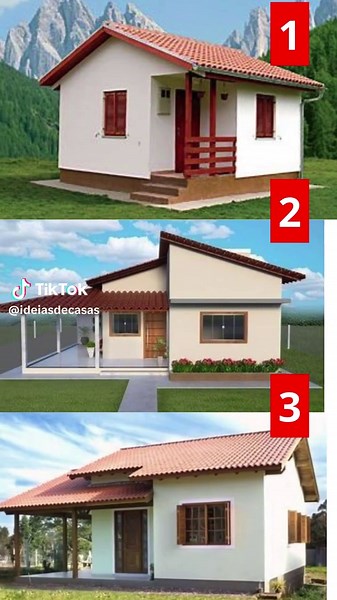 Ideias de Plantas e Fachadas de Casas de Campo