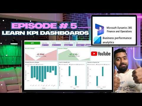 D365 F&O: Mastering KPI Dashboard Creation in Business Performance Analytics