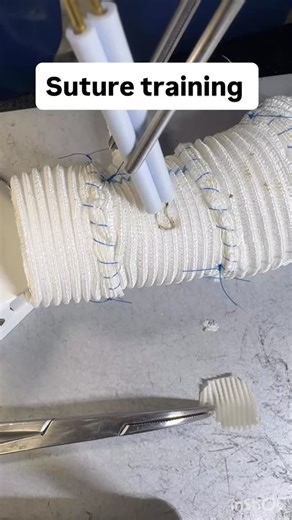 Dr.Kaito Masuda on Instagram: "Patch suture training #nurse #doctor #medicalstudent #medical #asmr"