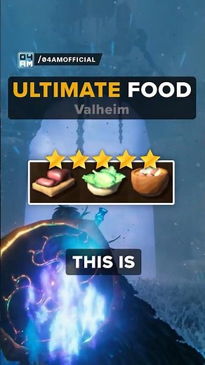 ULTIMATE Food in Valheim Endgame! Deep North🍕❄️