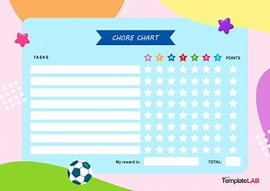 23 FREE Chore Chart Templates for Kids ᐅ TemplateLab
