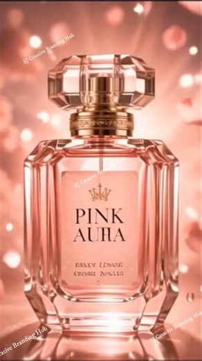 Pink Aura Perfume | Premium Product Advertisement