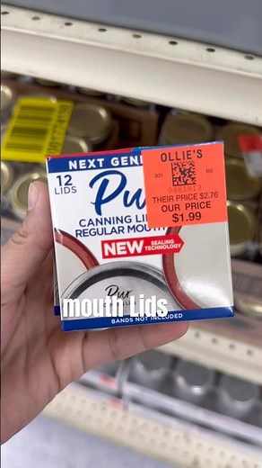 Cheap Canning Supplies at Ollie’s!