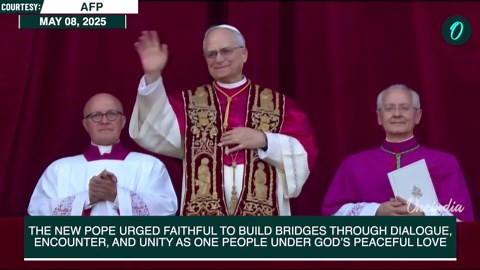 Full Speech: Pope Leo XIV Delivers Powerful First Speech |“Peace Be With You” Echoes Across Vatican