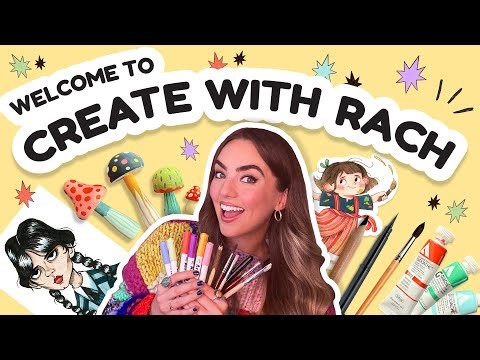 Welcome to Create With Rach | A cosy art corner 🎨✨