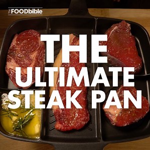 9.1M views · 61K shares | The Ultimate Steak Pan | FOODbible | Facebook