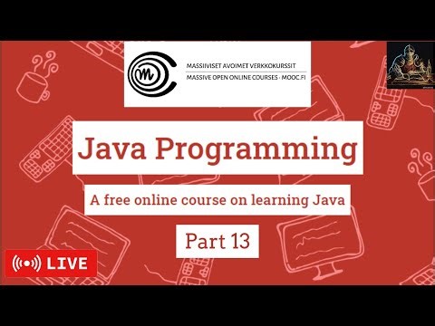 Java Programming II, Part 13 - MOOC.FI Exercises #26