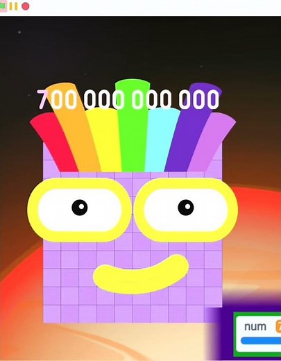Numberblocks Counting Big Numbers