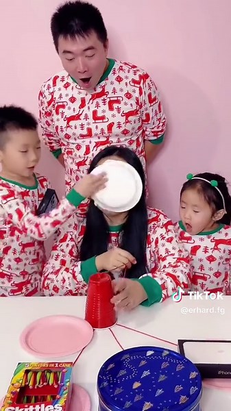 Funny Family Game For Holidays - The Line Challenge #Funny #Game #challenge #funnyfamily