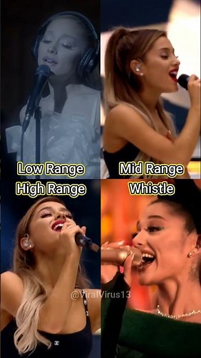 Ariana Grande Live Vocals LOW To HIGH Notes Compilation