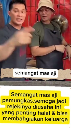 Keep up the spirit, Mas Aji, success in your business #ajipangestu #artist #fyp #viral #shortvide...