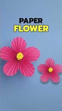 DIY Paper Flower | How to Make a Beautiful Paper Flower