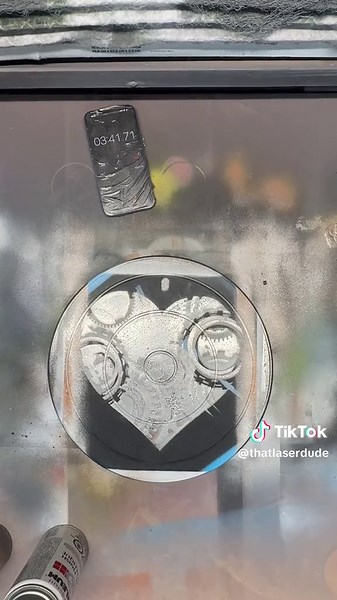 Quick Spray Paint Art Using Laser Engraving Techniques