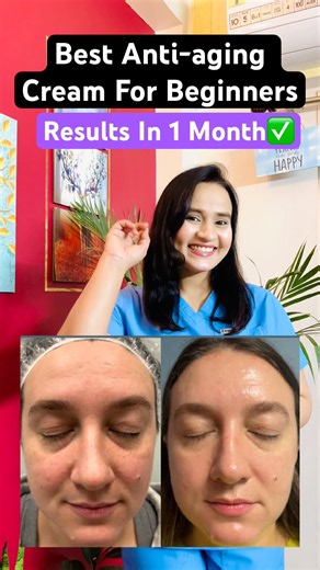 Best Anti-aging Cream For Beginners ✅ | #doctorrajni #skincare #antiaging #openpores #glowingskin