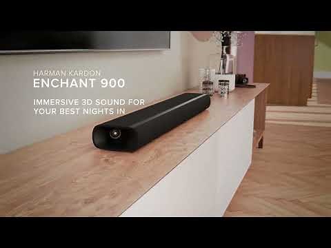 Harman Kardon Enchant 900 | Powerful all-in-one soundbar with 9 drivers, MultiBeam™,true Dolby Atmos