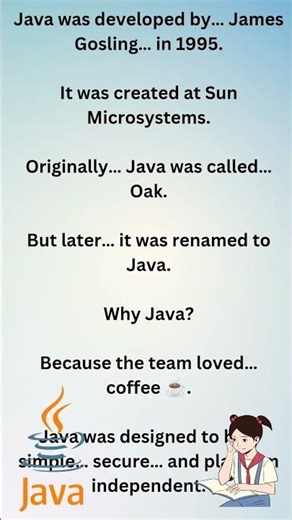 how Java was created