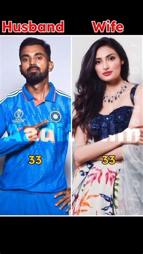 Indian Cricketers Wife Age_viratkohli_klrahul 🔥 #cricket #viratkohli #shortsfeed #wife #shorts
