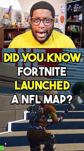 Did you know fortnite launched a new NFL map? #fortnite #fortniteclips #gaming #gamer #game