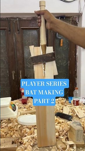 🏏 Player Series Cricket Bat Making Process | Part 2 | Handcrafted Bat #cricketbat #moscricket